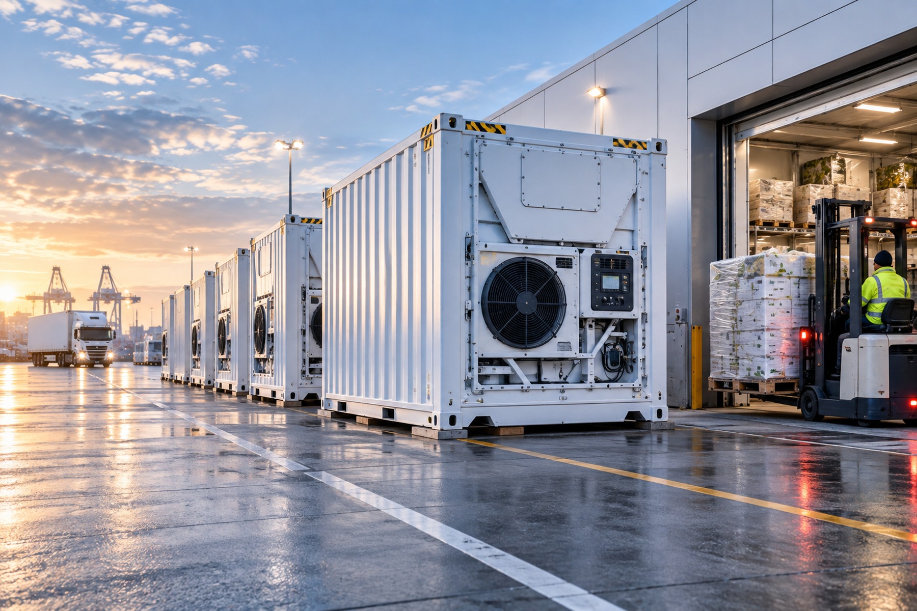 Temperature controlled logistics operation